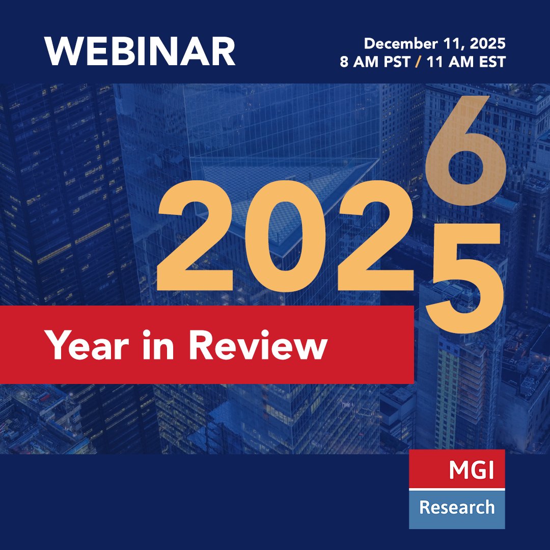 📅 MGI’s 2025 Year in Review is Dec 11 (8am PT / 11am ET). 

We’ll break down the year’s biggest surprises, key product moves, rising/falling vendors, and what’s ahead for 2026—from budgets and AI to usage pricing and M&amp;A.

🔗 Register: us02web.zoom.us/webinar/regist…