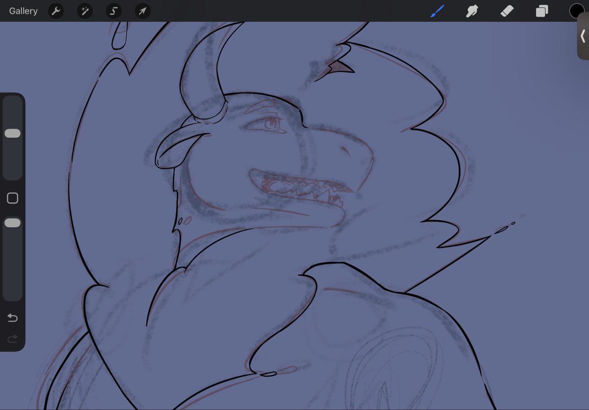 Srpants190301's tweet image. Designed a new character over my thanksgiving break, I think he’s so cute. I don’t have a name yet, but I tried to make him very round and (boy)friend shaped.
#digitalart #furryart #Procreate