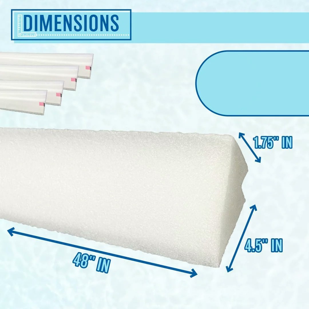 poolzilla_us's tweet image. 💧 Thinking about a new above-ground pool next season? Get ahead of the game! 

The pool cove is the behind-the-scenes hero. Support your liner, protect it from stretching, and keep those bottom seams in shape!

📏 48" length for smooth, consistent placement
🧩 Sits between the…