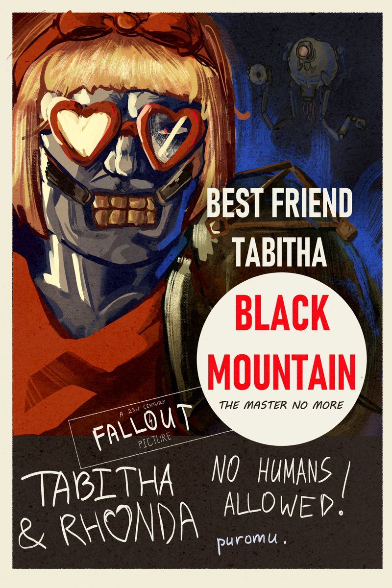 such a creative lady, made her own poster ... tabitha the icon you are
#fnv #fallout #falloutnewvegas