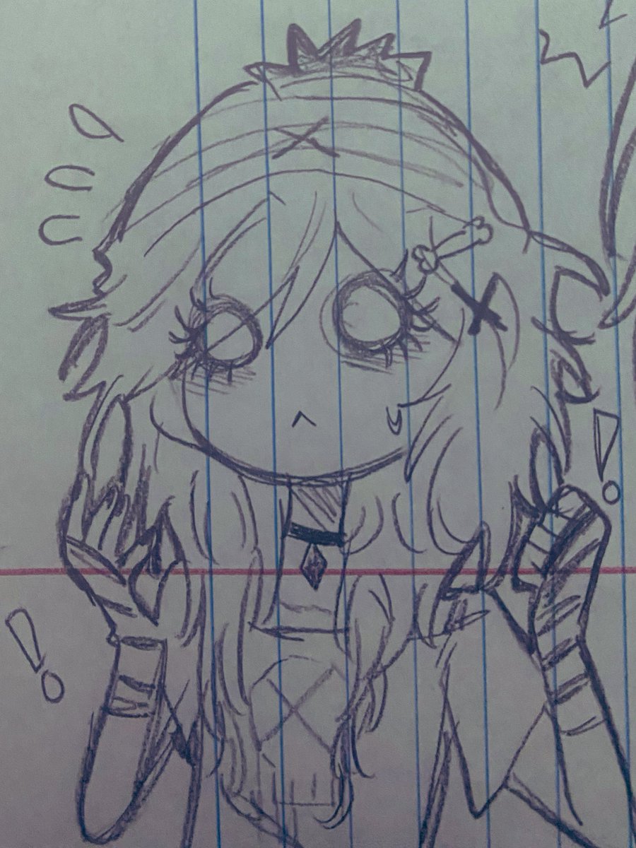 mintyv0idz's tweet photo. do we like short hair Uzi or long hair Uzi?🥸 #MDfanart https://t.co/4OvEdyvegY