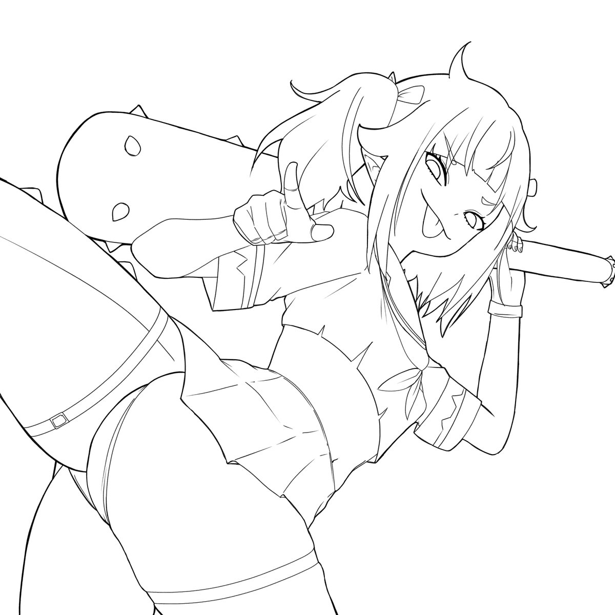 Fayechiii's tweet photo. Nitya, Jelly and Ember wip https://t.co/Cm8wJnahyK