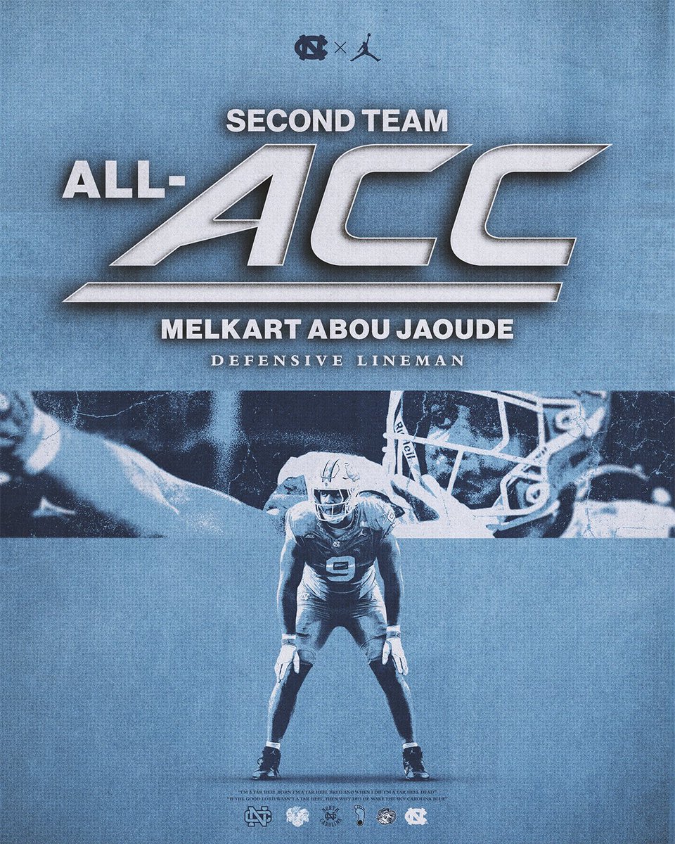 UNCFootball's tweet image. 𝐒𝐞𝐜𝐨𝐧𝐝 𝐓𝐞𝐚𝐦 𝐀𝐥𝐥-𝐀𝐂𝐂

Let’s go @Melkartaj‼️