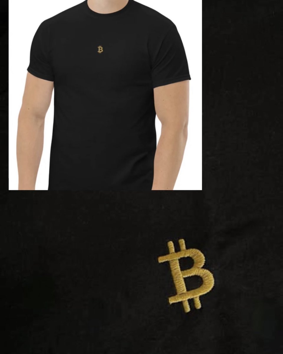 bitvestis's tweet image. Unser Premium ₿itcoin T-Shirt mit goldener Stickerei ist jetzt wieder in allen Größen verfügbar. ⚡️⚡️⚡️

bitvestis.de/collections/bi…