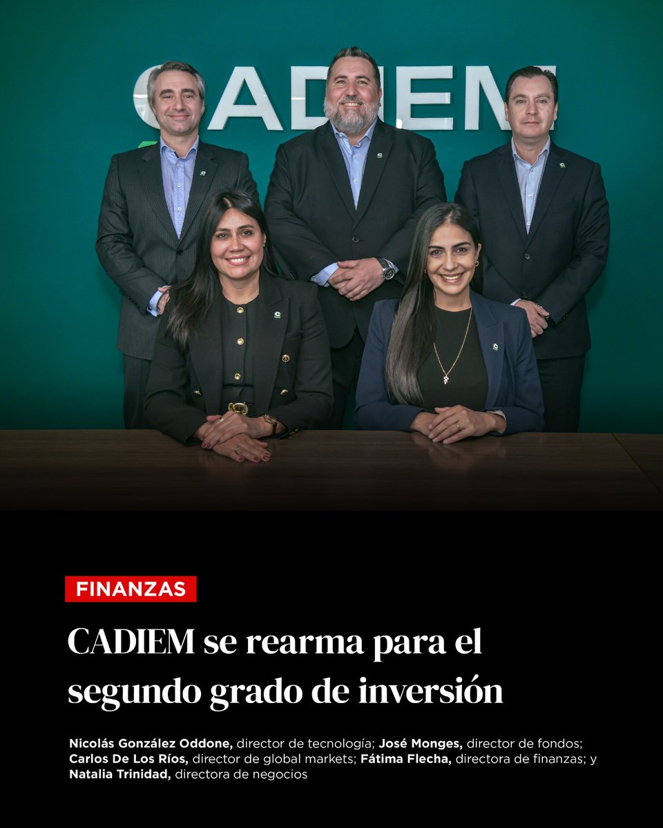 📊 La confirmación del primer grado de inversión y la perspectiva positiva otorgada por Fitch, colocan a Paraguay en una fase decisiva para la profundización de su mercado de capitales. 

🏛️ Ante ello, CADIEM viene ejecutando una transformación estratégica, impulsado además por