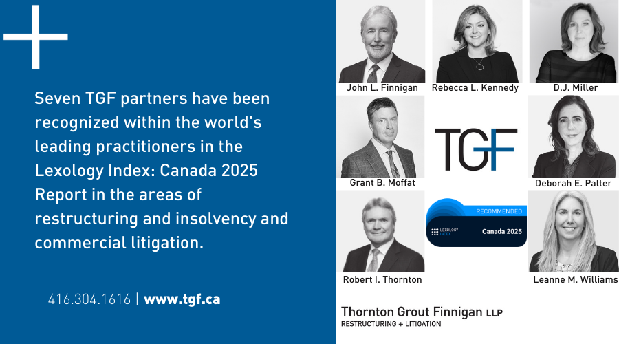Thornton Grout Finnigan LLP tweet media