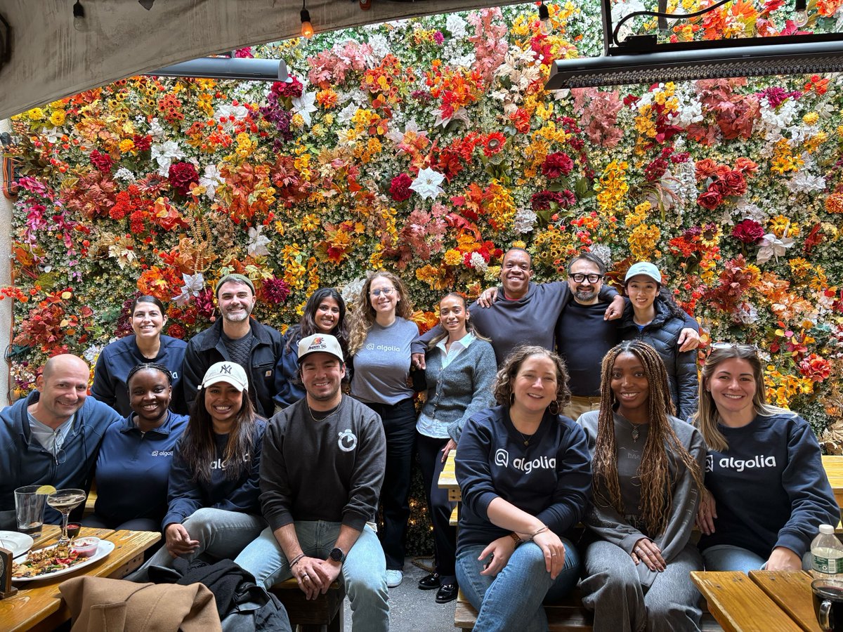 algolia's tweet image. 💙✨ Giving back powers progress! This #GivingTuesday, we’re proud to stand with @PledgeOne, dedicating 1% of our time to communities worldwide.

From serving meals to restoring green spaces, Algolians are proving that business can be a force for good. 🌍 ✨ 

Dive into our…