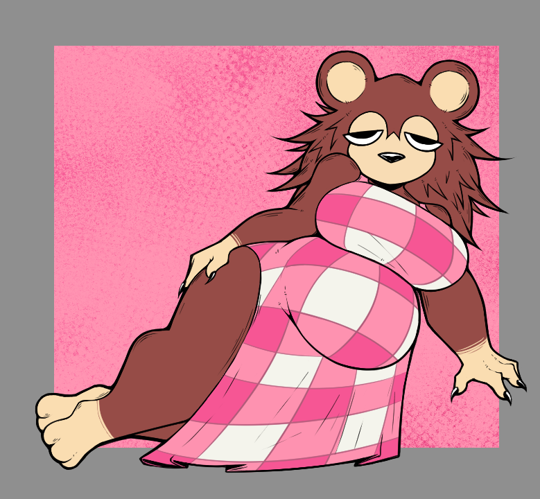 She must be a little tired 🦔