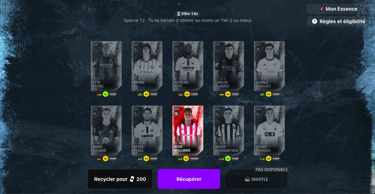 C'est bon ça ! 🥶❄️☃️

#Sorare26