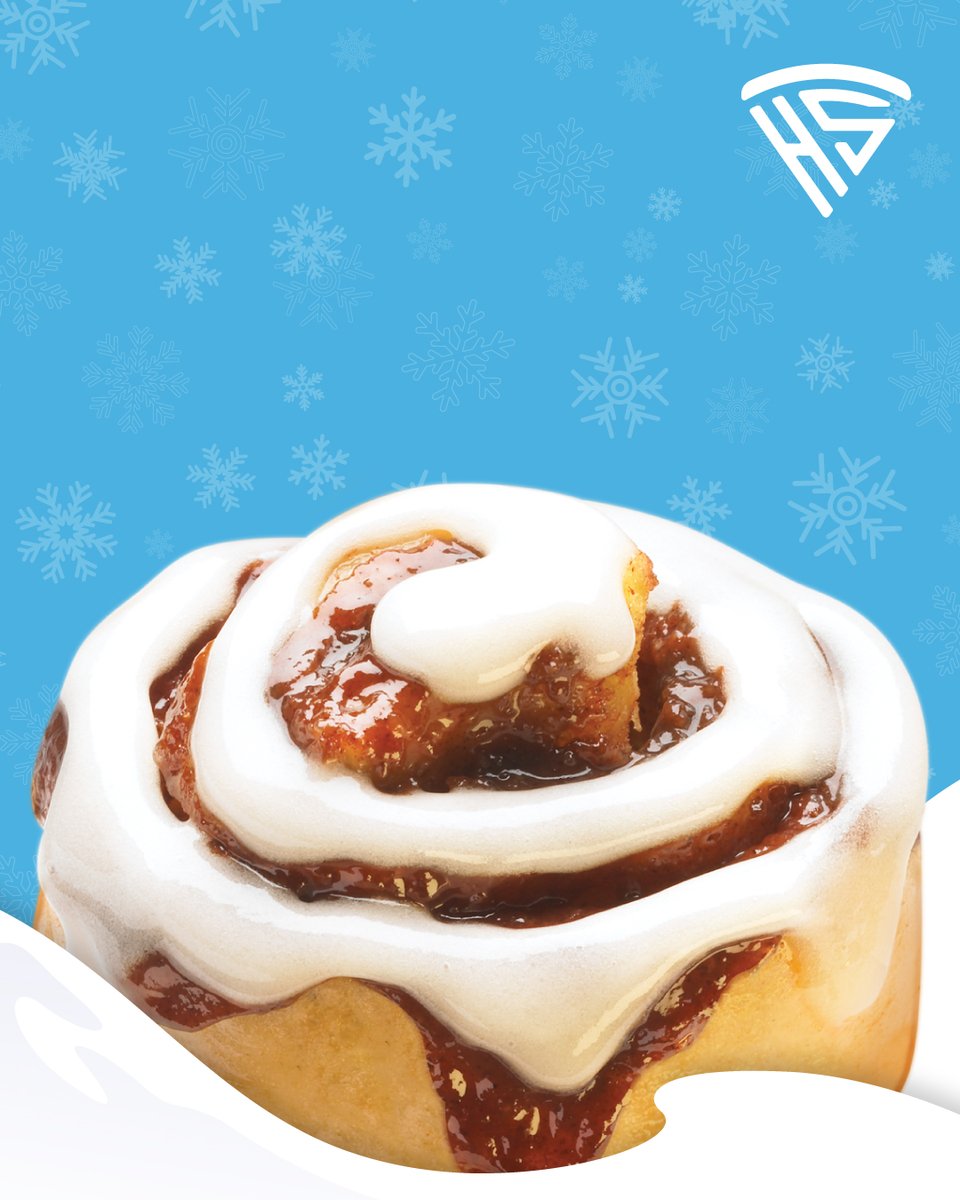 Happy Holidays from all of us at HSK! If you're looking to satisfy a sweet tooth this season, stop by your local store and grab some warm, gooey Cinnobabies. It's a treat everyone can enjoy! 😊❄️