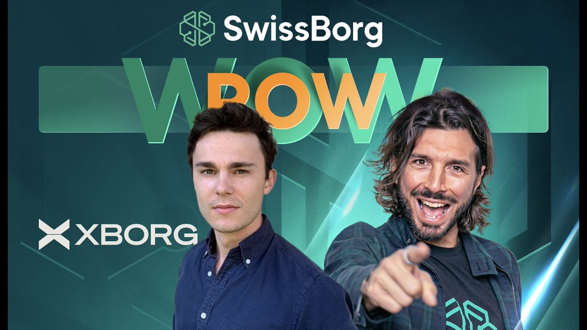 #SwissBorg PowWow #48 (🇬🇧 recap) - 02.12.2025
#WeAreSwissBorg $BORG $BTC $XBG

⚠️ Information summarized/translated with AI, non-exhaustive and not investment advice. Refer to official SwissBorg sources and do your own research.

🟢 Special Edition - Interview with Louis (XBorg).