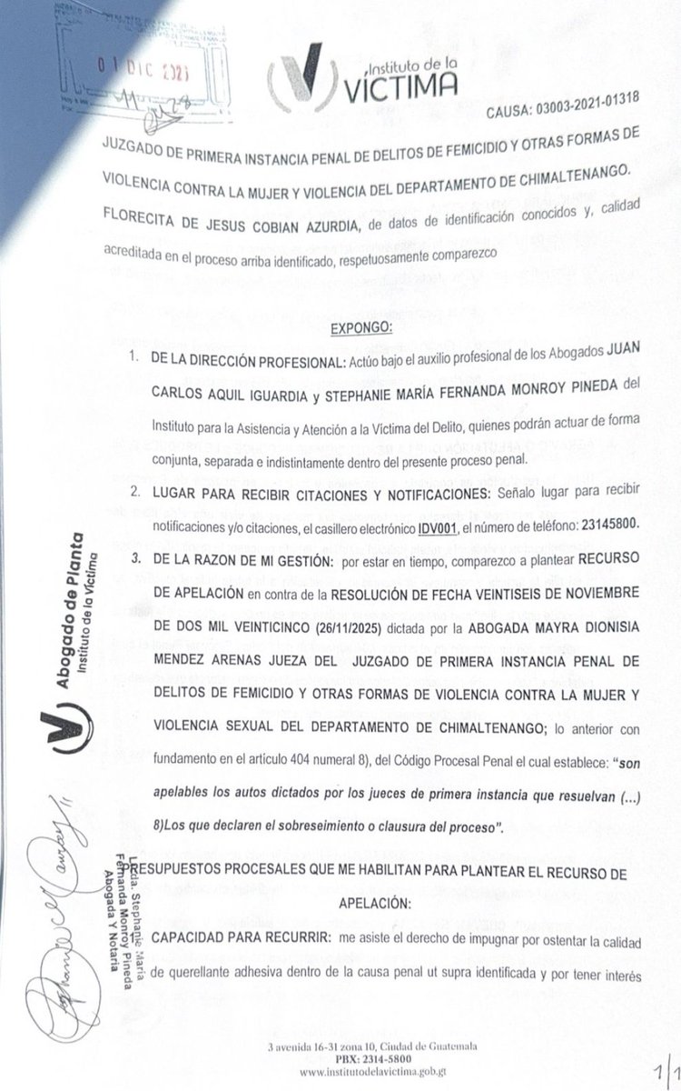 carlos_vills04's tweet photo. #CasoCuevasCobian 
🧵🪡
1/10
Contexto: en el 2021 @PEDROCUEVASGT es acusado por @florecitacobian ante las autoridades competentes por abusar sexualmente de su hija. https://t.co/zSkidsKGnp