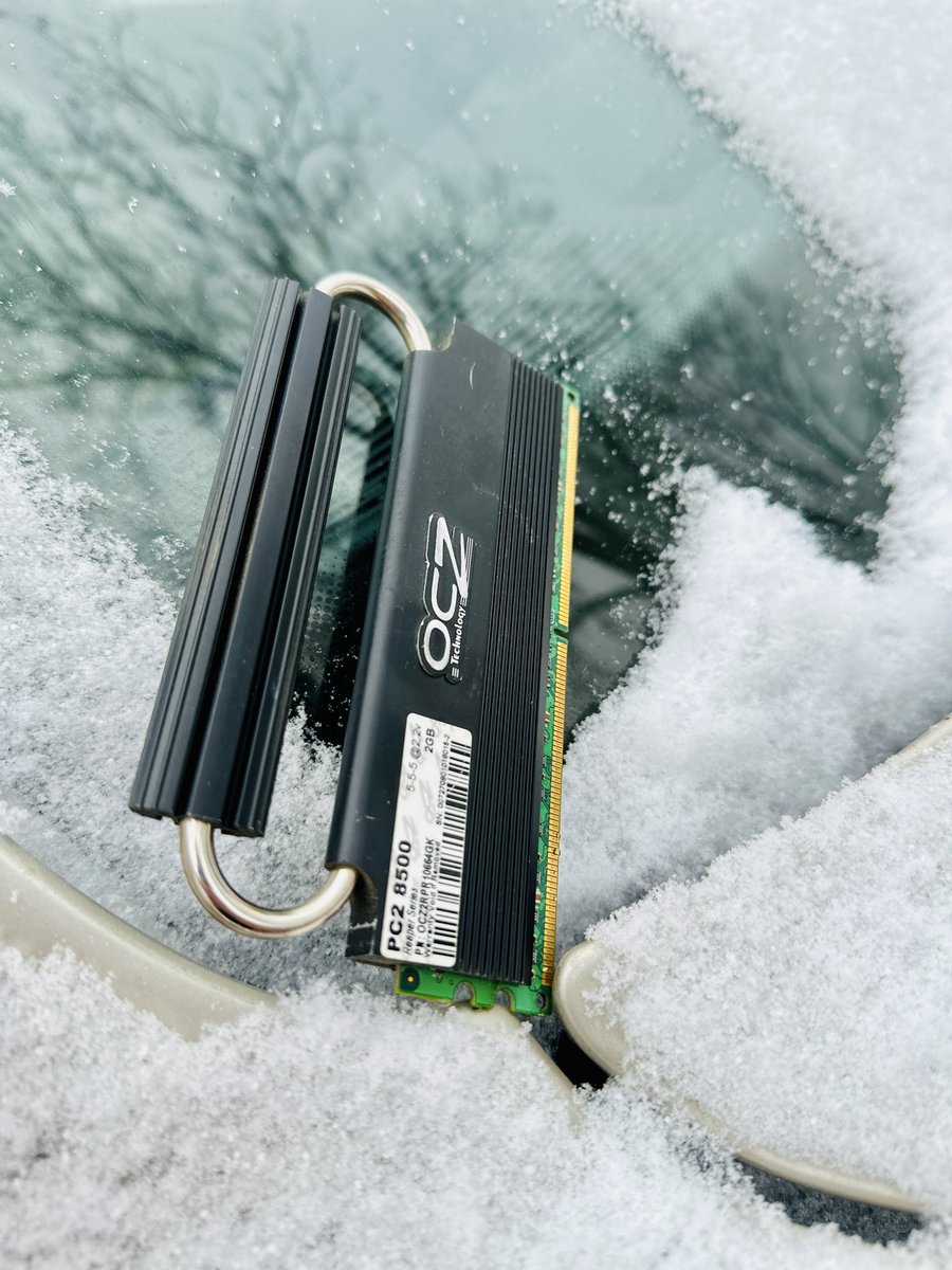 Worlds most expensive ice scraper