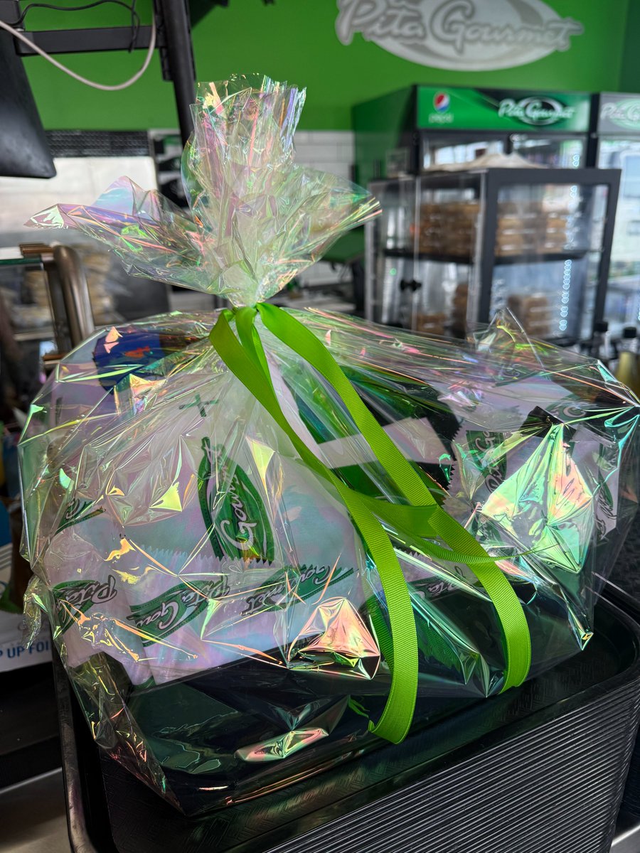 eatpitagourmet's tweet photo. Holiday Special: Limited-edition James Cook Pita Gourmet Holiday Basket!

Four $25 PG Gift Cards
PG x James Cook Beanie
PG x James Cook Hoodie
Two bottles of PG Greek Dressing
Pita Gourmet Bracelets

Available in-store only while supplies lasts!

https://t.co/eR1uG0n9fy https://t.co/wKjdA5soRl