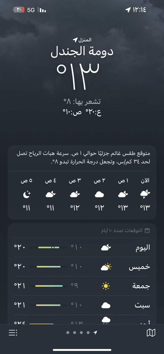 مُطرنا بفضل من الله ورحمته