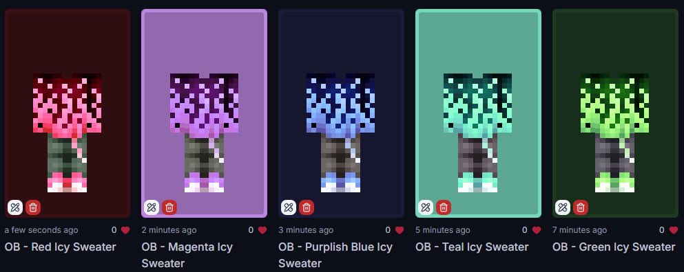 Cleora ~ Minecraft Skinner tweet media