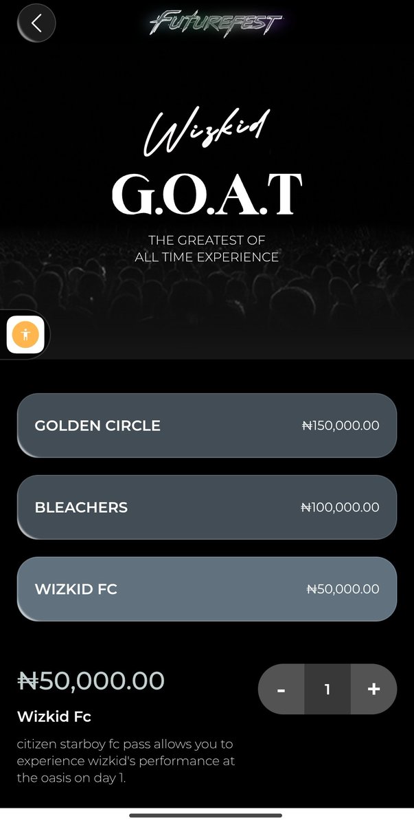 Tickets starting at 50k but one mid artist wan collect 300k from you lmao😂👍

Me and my $FOLKS will be there 🦅