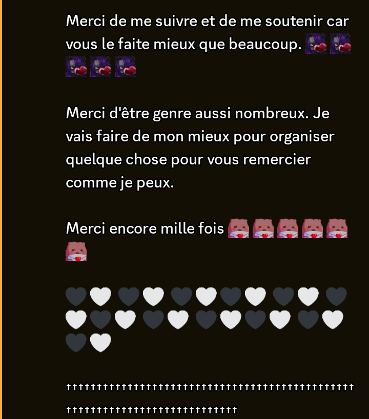 HayaUndertaker's tweet photo. Merci 🤍🖤 https://t.co/jjFDRYHmMu