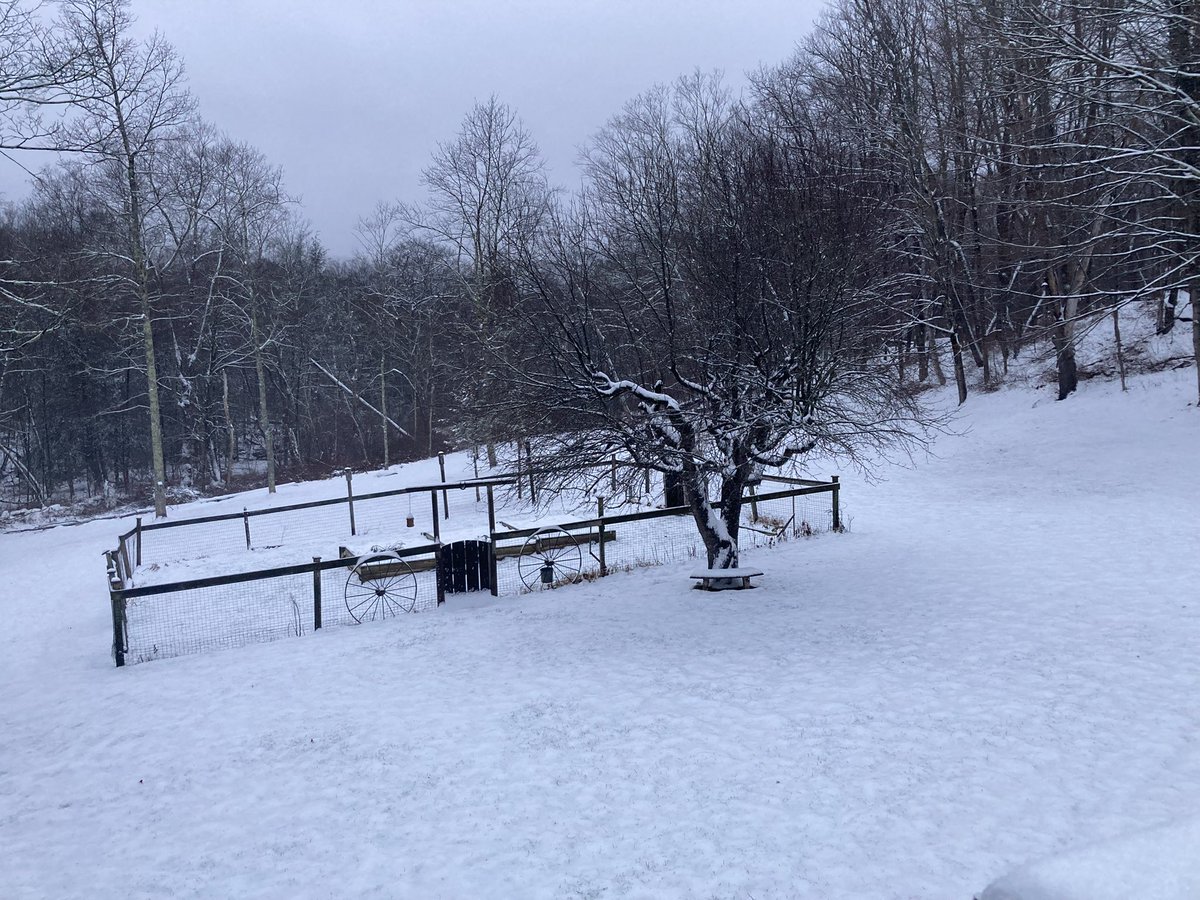 mamajello's tweet photo. @SteveGlazier Snow has changed to rain now in Warren. I had 2.75” on the snowboard before the change. It’s 33° right now. #NBCConnecticut https://t.co/OP0a2bKRmI