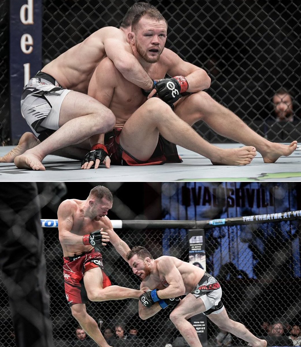 KnockoutOdds's tweet image. In their first fight Merab shot 49 takedowns 
against Petr Yan, a UFC record for one fight.

And each takedown he lands in their second
fight is a new record for career takedowns.
