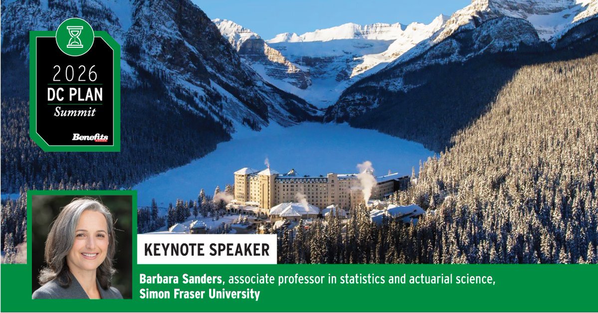 We’re pleased to announce the day two keynote speaker for the 2026 DC Plan Summit: Barbara Sanders, associate professor in statistics and actuarial science at Simon Fraser University. Visit our website to learn more and request an invite: benefitscanada.com/microsite/dc-p…