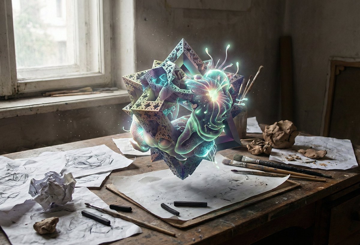 MakmanAgency's tweet photo. 🤯 AI prekonala 99 % ľudí v kreativite

Nová štúdia University of Montana ukázala, že AI dosiahla v Torrance Creativity Teste vyššie skóre než väčšina ľudí.

AI už nerobí len to, čo jej povieme.
Začína tvoriť lepšie nápady ako my.

Rok 2026 bude zaujímavý. https://t.co/k7Ezb4a4at