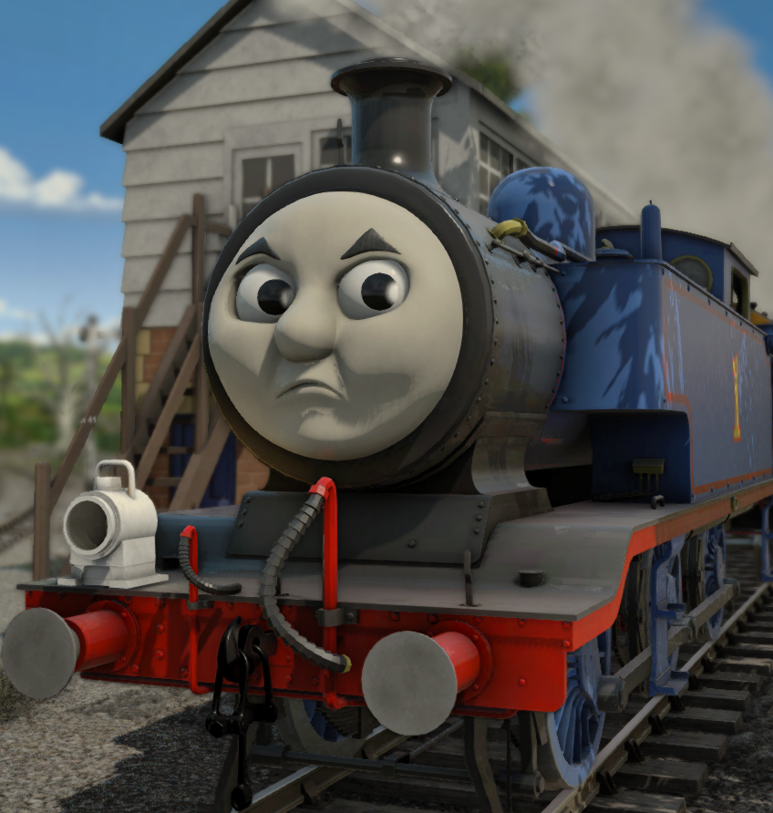 Smaller face! This Thomas model was modelled by Unhelpful Git and exported in PBR with CGI face (original faces from the series) by me!