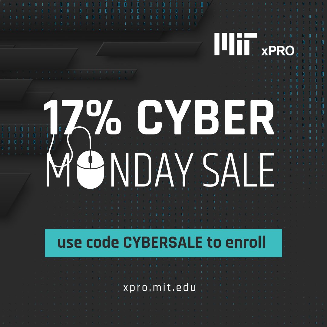 MIT xPRO tweet media