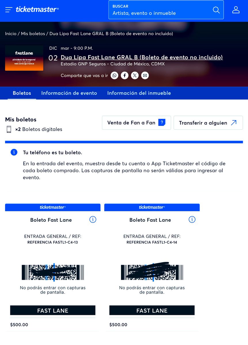 Tickets MX tweet media