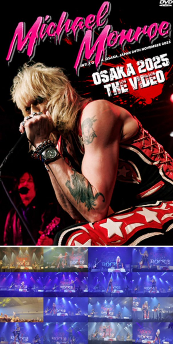 corocor87502374's tweet image. goodmorning

番外編

#MICHAELMONROE 

OSAKA2025

2025.11/24大坂

イベントだった最前列からの高画質AUD映像完全版
