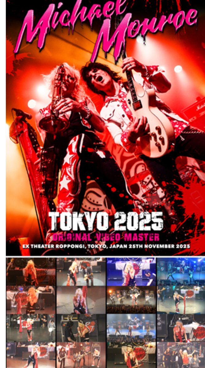 corocor87502374's tweet image. goodmorning

番外編

#MICHAELMONROE 

TOKYO2025

2025.11/25EXTHEATER六本木

単独公演の2階からのステージ全部見れる全部入り高画質AUD映像完全版