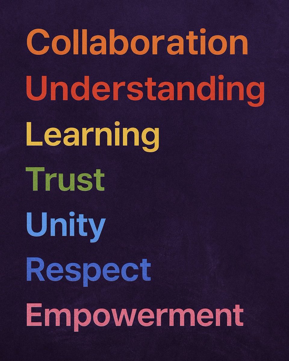 A culture of learning takes everyone! It’s always a team effort. #edchat