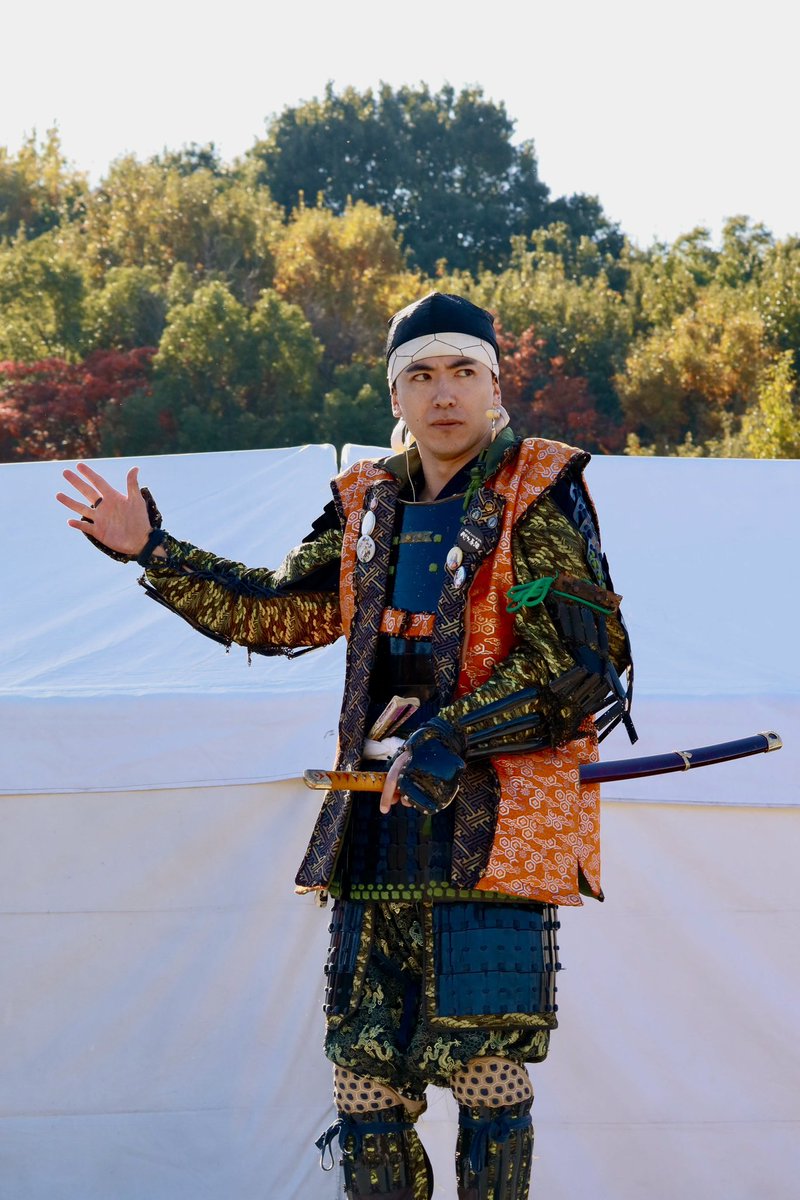 2025.11.30 古戦場おもてなし武将隊関ケ原組 演武 #サムライニンジャ