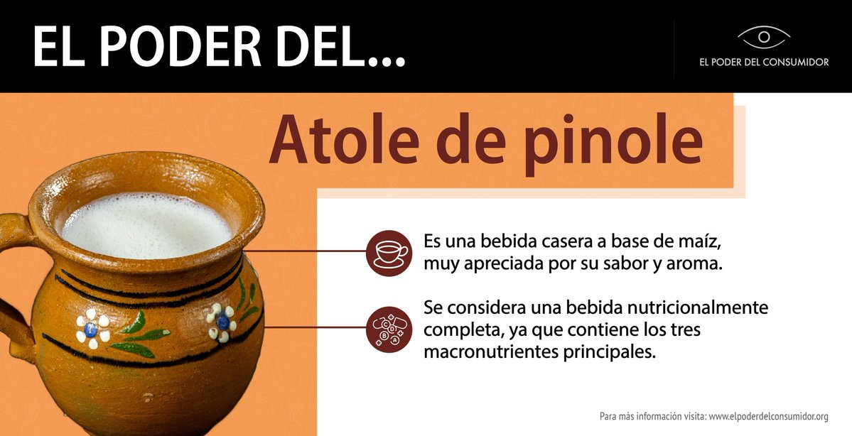 elpoderdelc's tweet image. 💪El pinole aporta fibra, antioxidantes, calcio, potasio, magnesio, fósforo y zinc.
Este alimento es una gran fuente de energía y puede ayudar a cuidar tus huesos, dientes y salud cardiovascular.
Todo eso en una taza de atole.😋☕
f.mtr.cool/zffvmfkzib