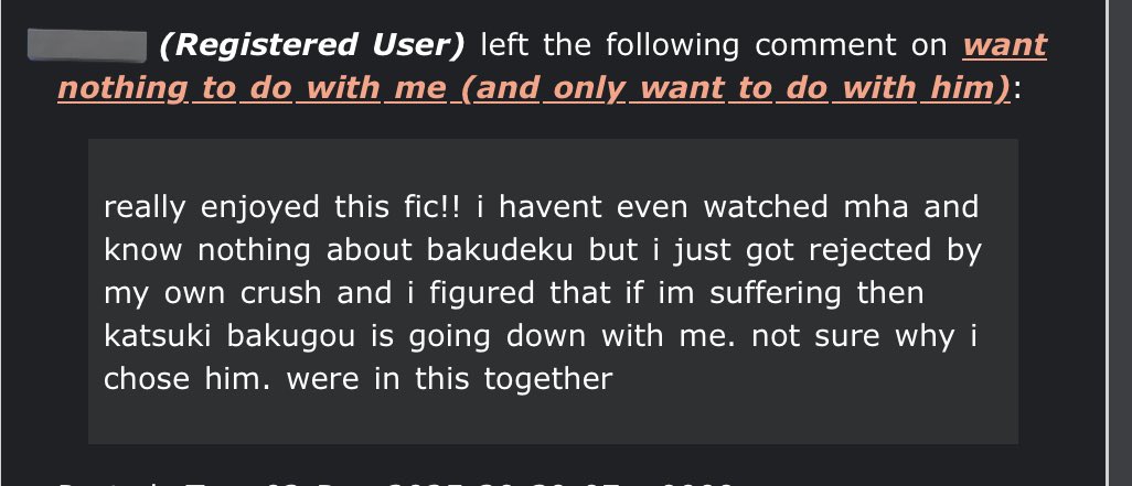 deadwriter16's tweet image. this is one of the funniest comments i’ve ever received