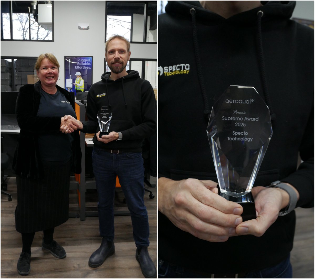 We're thrilled to announce Specto Technology as the winner of our Supreme Channel Partner award for the fourth year running!

Huge congratulations to Specto Technology CEO, Ed Kirby, and all our friends at Specto. Here's to many more wonderful years!