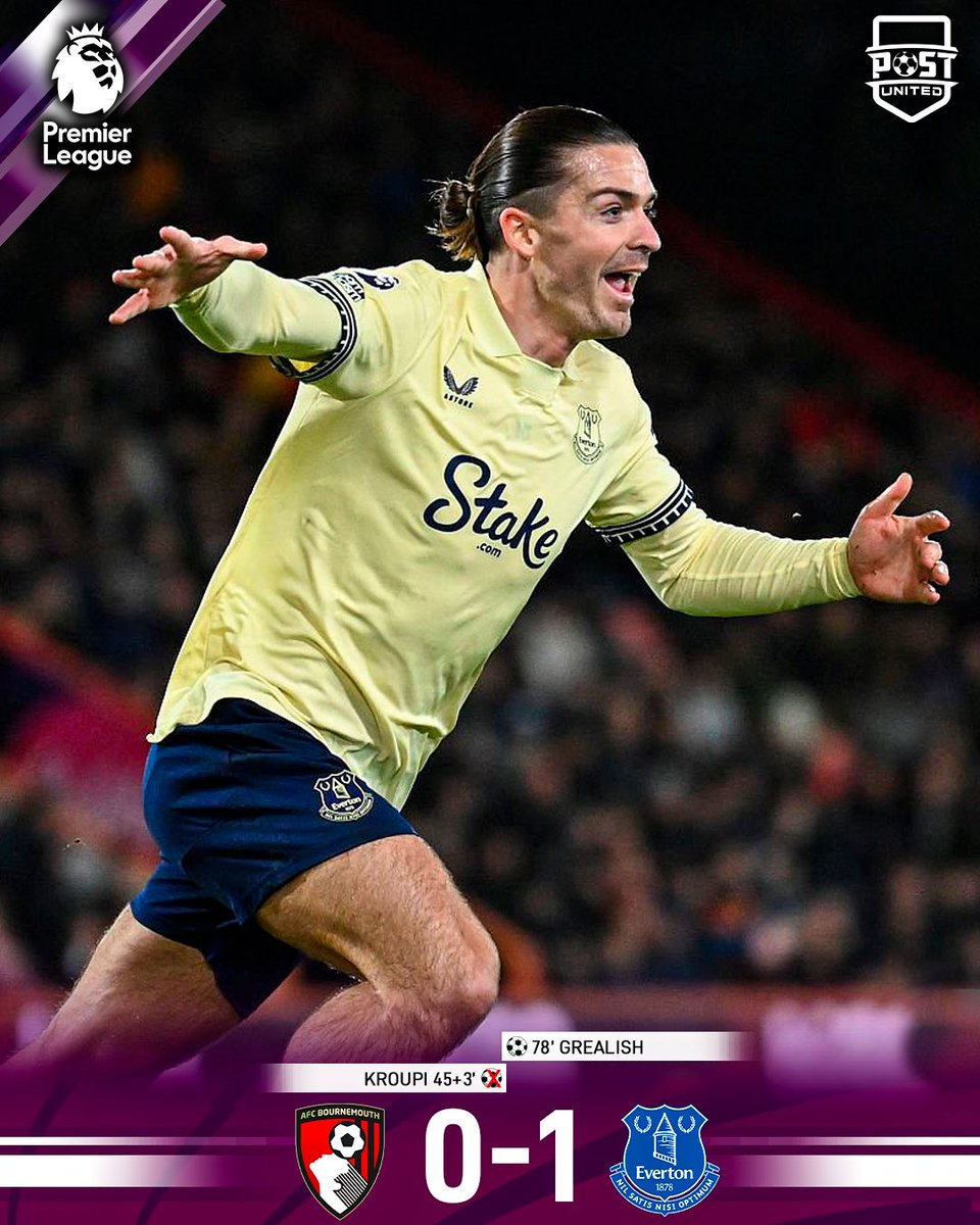 😱⚽️ ¡FESTIVAL DE GOLES EN CRAVEN COTTAGE QUE ACABA EN VICTORIA CITIZEN!

✅ El Everton se lleva los 3 puntos contra el Bournemouth gracias a un gol de Grealish