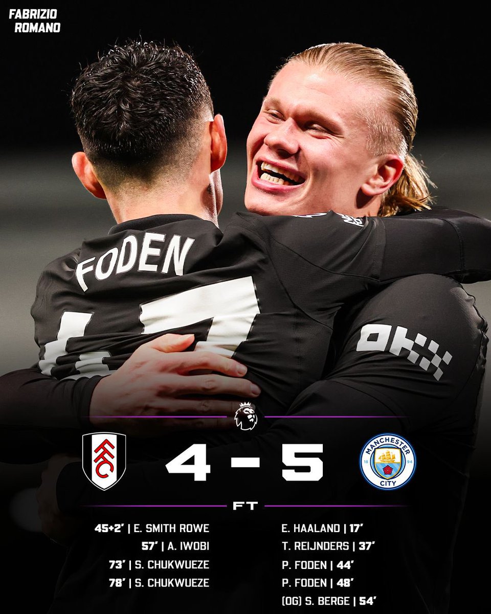 FabrizioRomano's tweet image. Important win for Manchester City! 🔵📈

Who’s your Man of the Match?