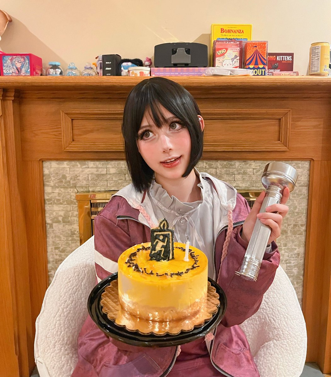 1sakuya6's tweet photo. Escape! Cake for my birthday lol

#FengMin #DeadbyDaylight #dbdfanart #dbd #DbDアート #dbdcosplay #cosplay #コスプレ https://t.co/9T85zzWtW1