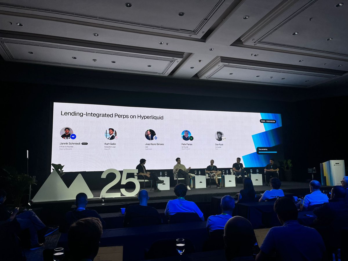 The conference flu may have gotten me, but it was worth it! Had a blast at the <a href="/StakingRewards/">Staking Rewards</a> Staking Summit in Buenos Aires talking lending, HIP-3 perps, and the future of @hypurrfi!