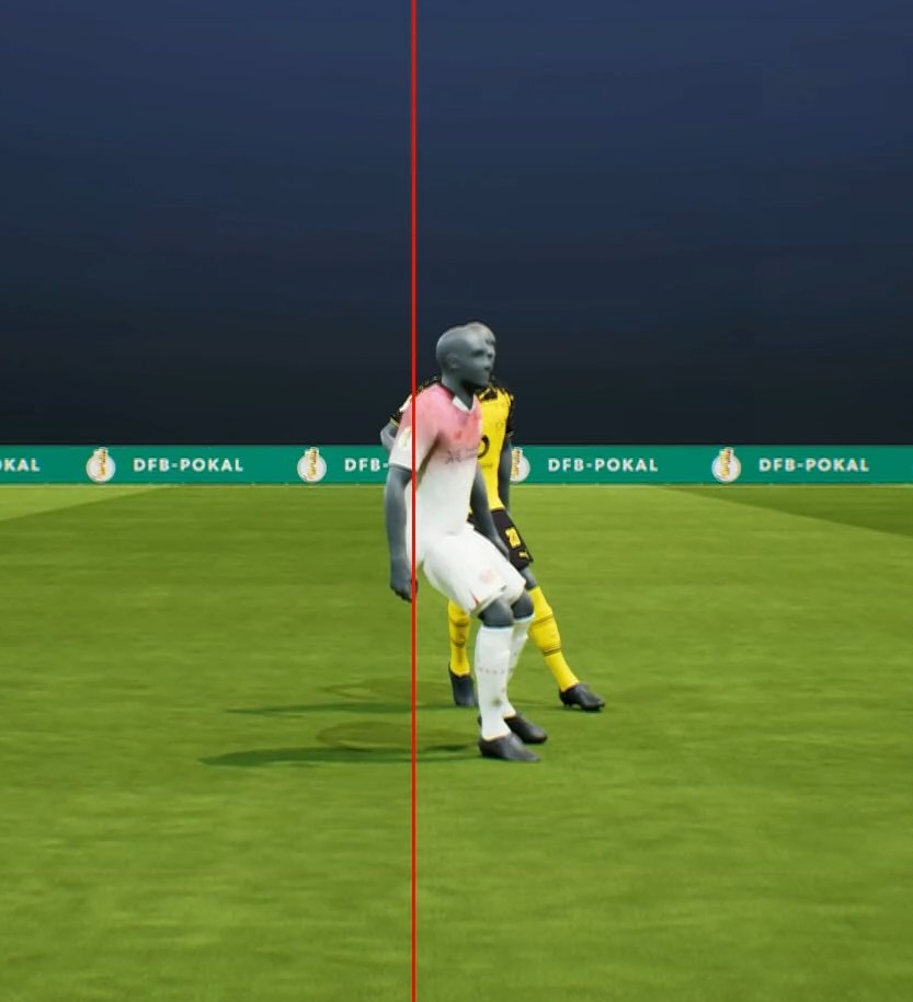 Helufcb's tweet image. Tom Bartels kann hier kein Abseits erkennen, bezeichnet es als Wahnsinn und meint, dass es auf einem Level mit Mönchengladbach ist 😂😂😂
Wir haben doch extra diese Technologie, da kann es doch komplett egal sein, wie deutlich das Abseits ist