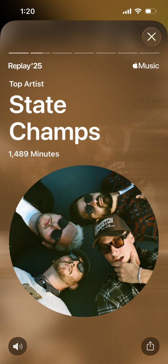 I’m never surprised. It’s always State Champs. Can’t go too long without it 🤌🏻