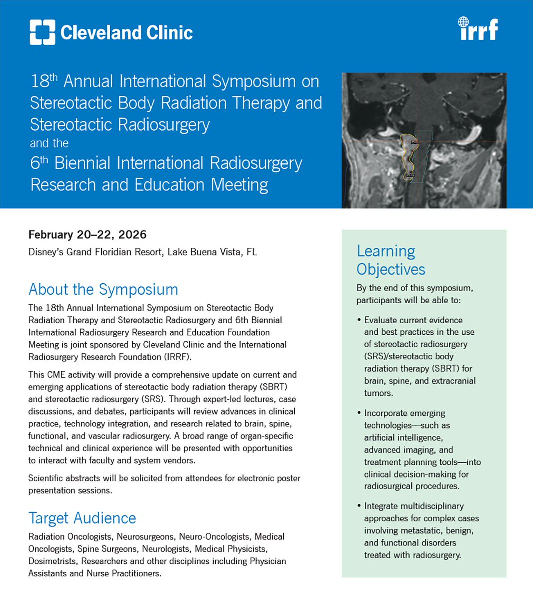 Intl Radiosurgery Research Foundation tweet media
