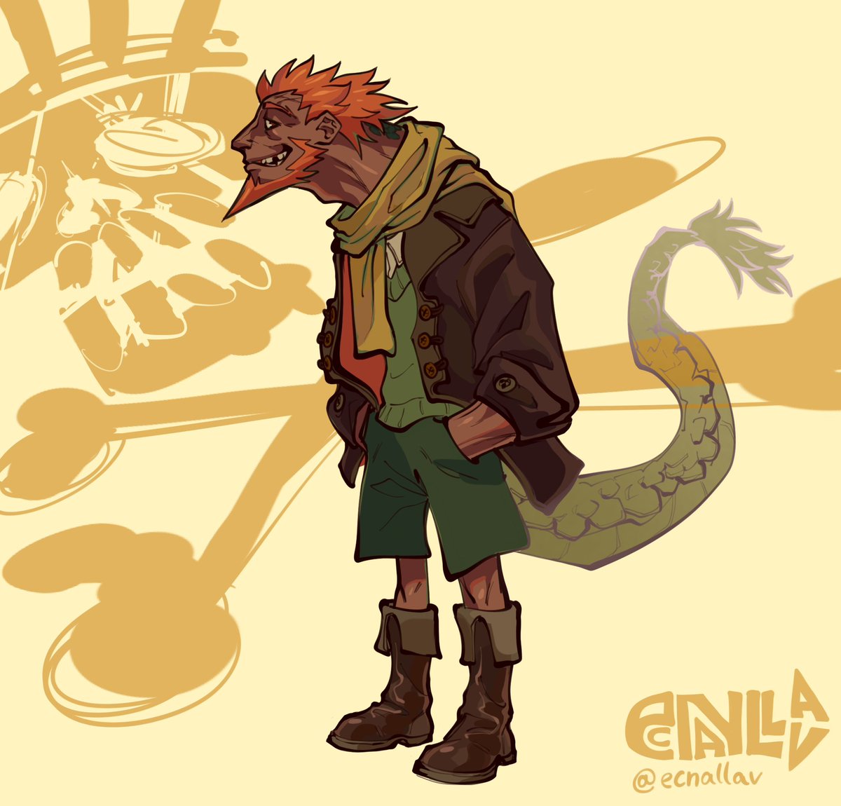 ecnallav's tweet image. Old author who might SECRETLY be a dragon!!
#ocart #artfight