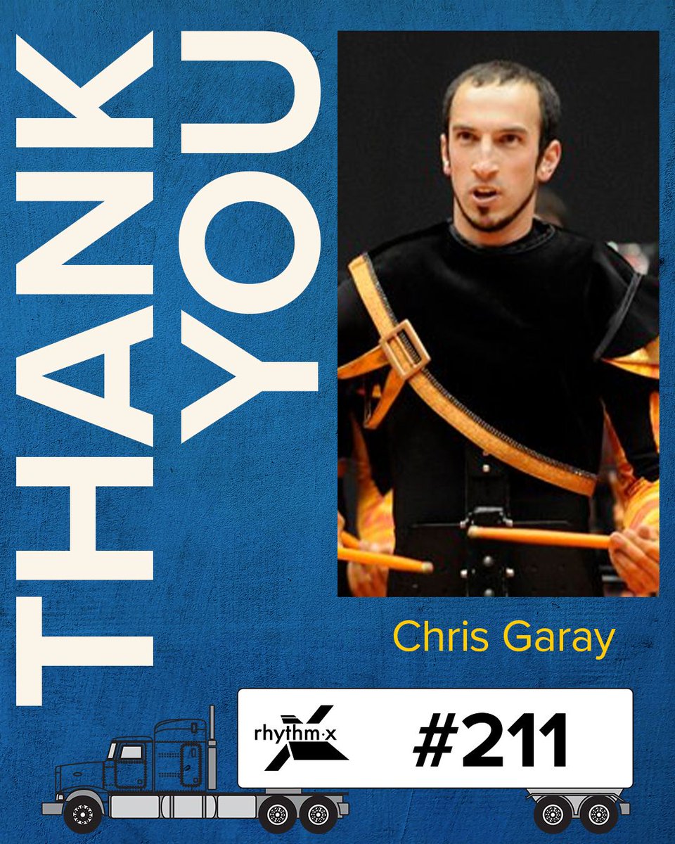 RhythmXinc's tweet photo. You're the best, Chris! 👏 Thank you for your donation, and for helping us retire our trailer this season! 🚚
#GivingTuesday #Nonprofit #Fundraising #RhythmX #X26 #WGI2026 #IPA2026
https://t.co/ypjlnhn10s https://t.co/yggGX2VSni
