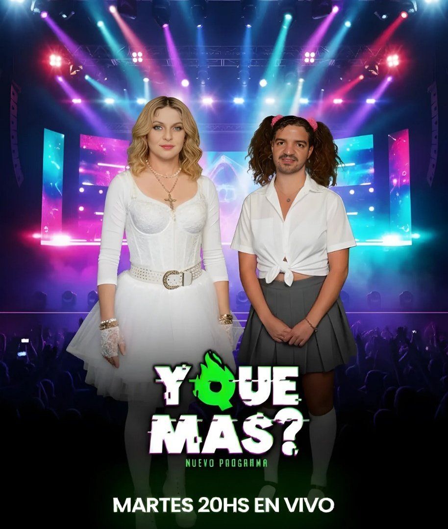 A las 20hs tenemos nuevo episodio de "Y QUE MAS?" con <a href="/soyagustinaelin/">Agustina Elin</a> vamos a hablar de Divas Pop y recibimos un experto en el tema: <a href="/elnicolopez_/">Nico 🧉</a> 

No sé lo pierdan por <a href="/TvSinestesia/">Sinestesia TV</a> 
Link abajo 👇👇👇