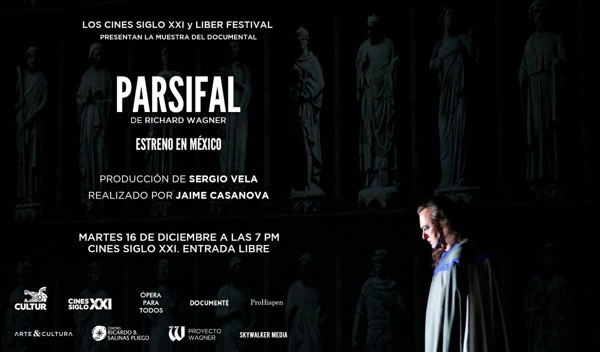 opera_mx's tweet photo. En el marco de Liber Festival de @arteculturacrsp del @CentroRSalinas Pliego, se celebró en León, Gto. un acontecimiento musical de enorme relevancia: el estreno en México de Parsifal de R. Wagner, obra cumbre del repertorio y la última ópera escrita por el compositor alemán https://t.co/qE4MHrPCEL