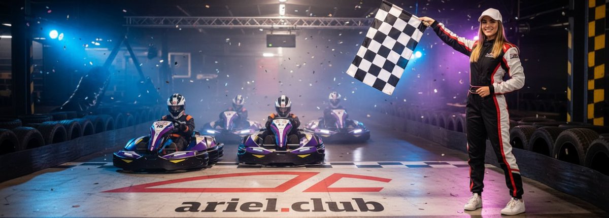 It may be the off season here in the UK, but the track action continues (indoors) for the <a href="/theArielClub/">OfficialArielClub</a> with a karting evening!