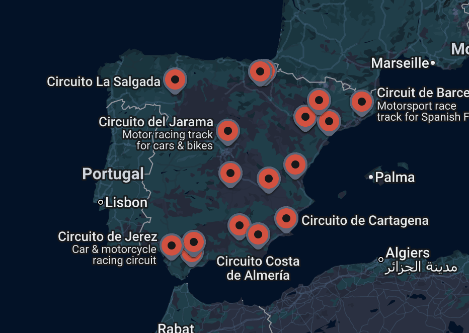 ... indycar race in spain? 👀