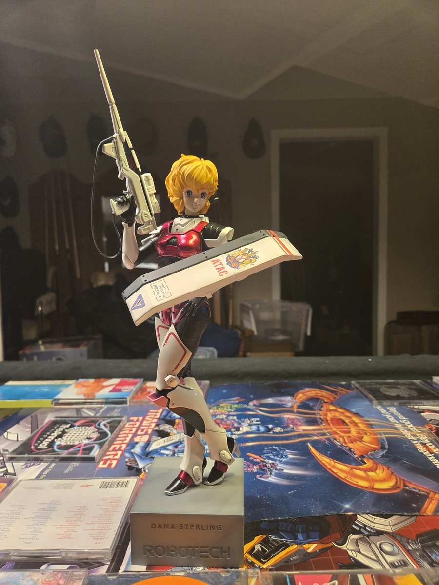 colhauser's tweet image. Dana finally arrived! #danasterling #robotech #15th #15squadron #atac #masters #southerncross #max #miriya #UEG @Jose__80 @kingsadvisors_ @ComixDivision